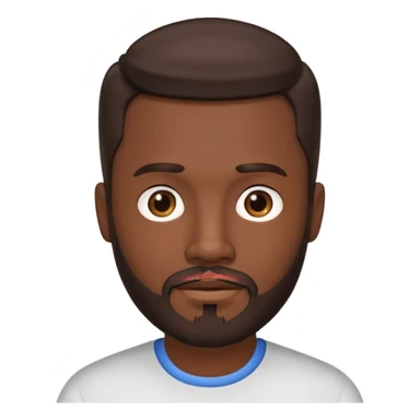 goatee beard sticker