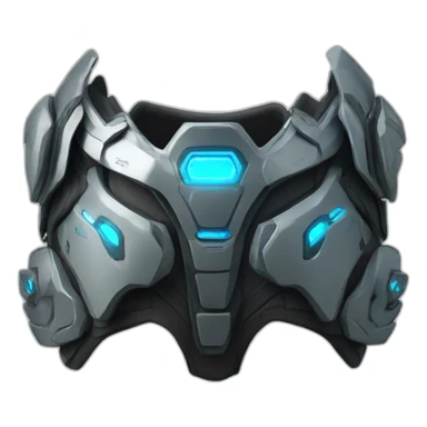 futuristic armored Omega Energy pants sticker
