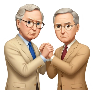 McConnell fighting Schumer  sticker