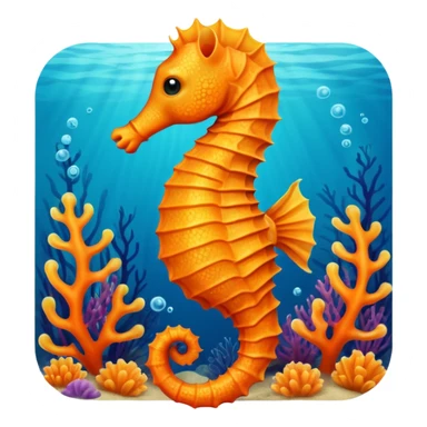 caballito de mar sticker