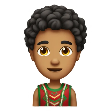 cute strong mexican boy sticker