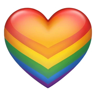 lgbtq heart sticker
