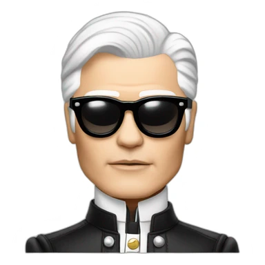 karl lagerfeld sticker