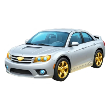 halo around a car sticker