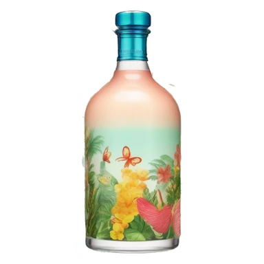 jean paul gaultier paradise garden bottle sticker