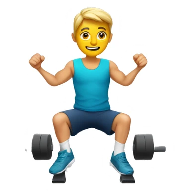 Ejercicio de Lagartijas con una mano sticker