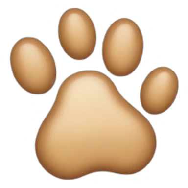 dog paws sticker
