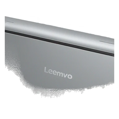 lenovo laptop from backside sticker