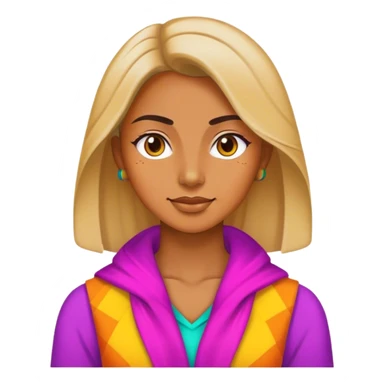 Indian women but Colombian  sticker