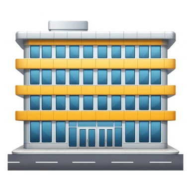 supermarket building sticker