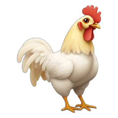 Poulet qui danse sticker