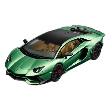 Lamborghini Aventador SVJ sticker