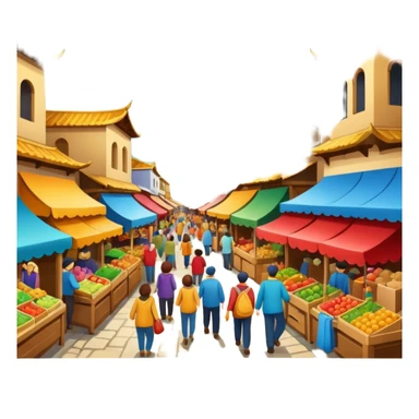 Market sticker