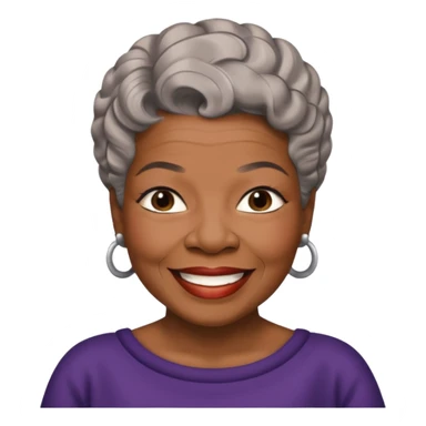 Maya Angelou sticker