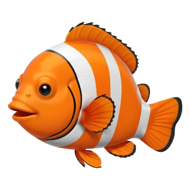 Nemo clownfish sticker
