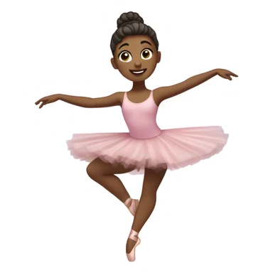 Ella doing ballet  sticker