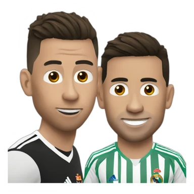 Ronaldo messi sticker