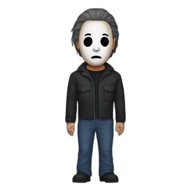 Michael myers halloween tenue sticker