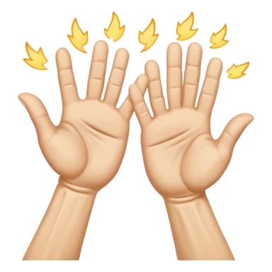 clapping and sticker