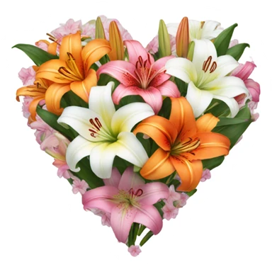 Heart with Lilly’s  sticker