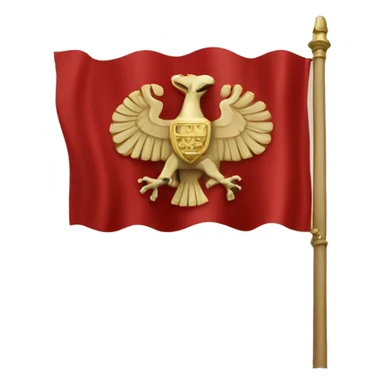 roman empire flag sticker