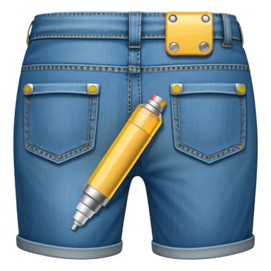 EpiPen in back jeans pocket sticker
