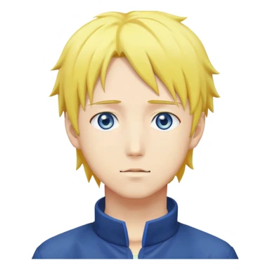 شخصية من أنمي ناروتو تدعى ميناتو  sticker