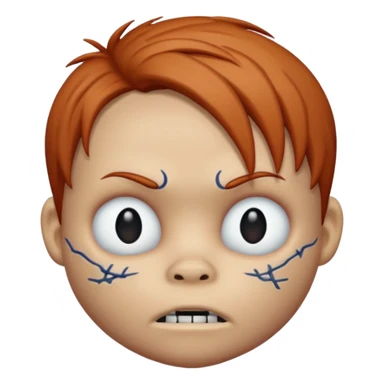 Child's Play Chuck Doll killer
 sticker