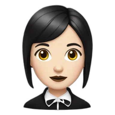 Wednesday Adams sticker