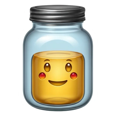 magnet in a jar sticker