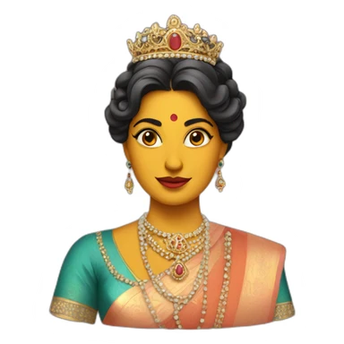 Empress of India sticker
