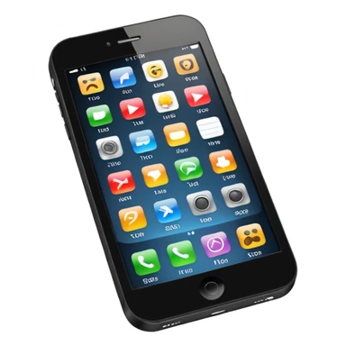 cellphone with no emoji sticker