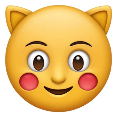 Uzun kumral saçlı emoji sticker