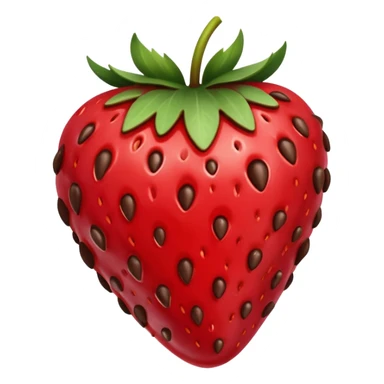 chocolate covered strawberry sticker