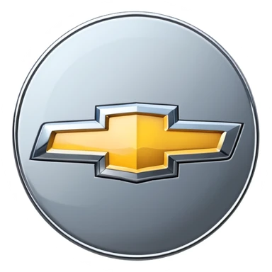 Chevrolet logo badge accurate straight sticker
