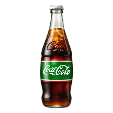 classic coke bottle sticker