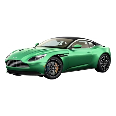 Aston Martin DB11 - Aston Martin (Model Year: 2022) (Iconic colour: Green) sticker