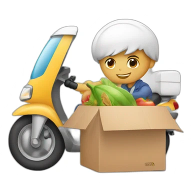 faster then home delivery sticker