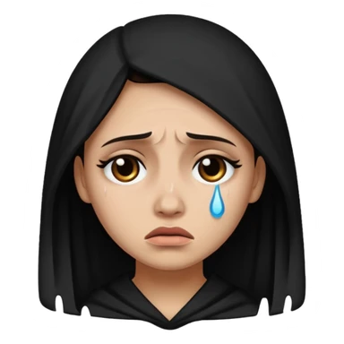 caveira chorando sticker