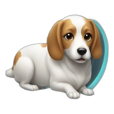 PET/MRI scanner sticker