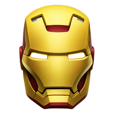 Iron man yellow sticker