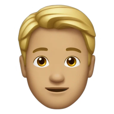 Jérôme Anthony in the style of apple sticker