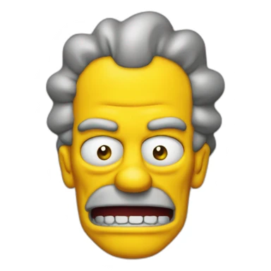 Mr burn evil simpson sticker