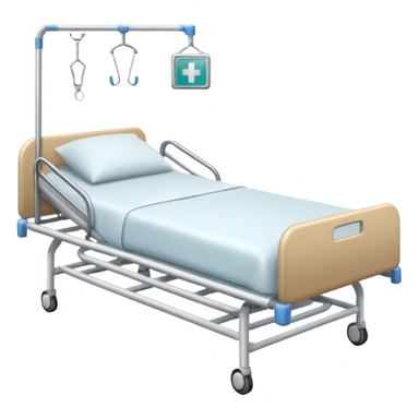 Hospital bed sticker