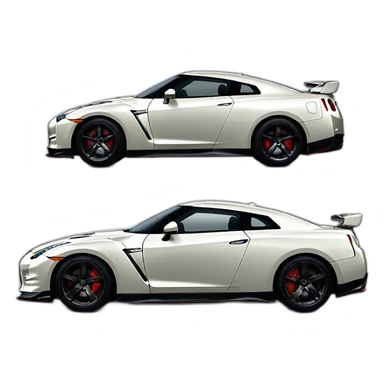 Nissan gtr34 sticker