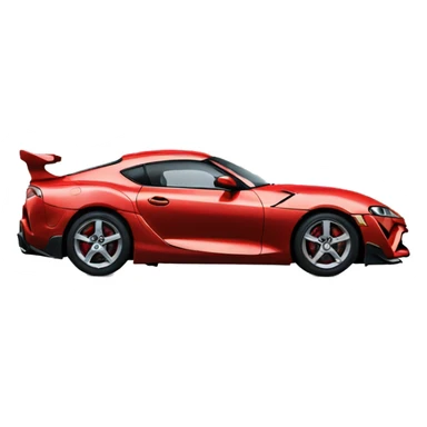Toyota supra car sticker