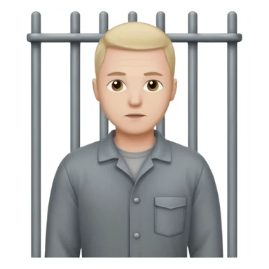 prison with man that is 32 sticker