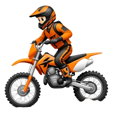 Dirt bike  sticker