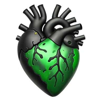 Toxic Heart
 sticker
