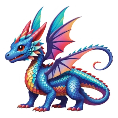  exotic Fakémon-Pokémon-Dutch-Angel-Dragon-Nargacuga-Vernid-creature sticker